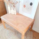 Table basse en bois vintage