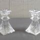 Pair of “waterford crystal” candle holders