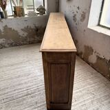 XL oak workshop sideboard with sliding doors from 1900