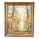 Oil on canvas, glazed wooden frame
