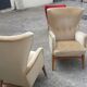 2 ears bergere chairs Scandinavian years 50/60