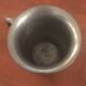 Tasse en étain