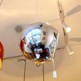 Suspension Type "Eye" in metal Chrome around 1970