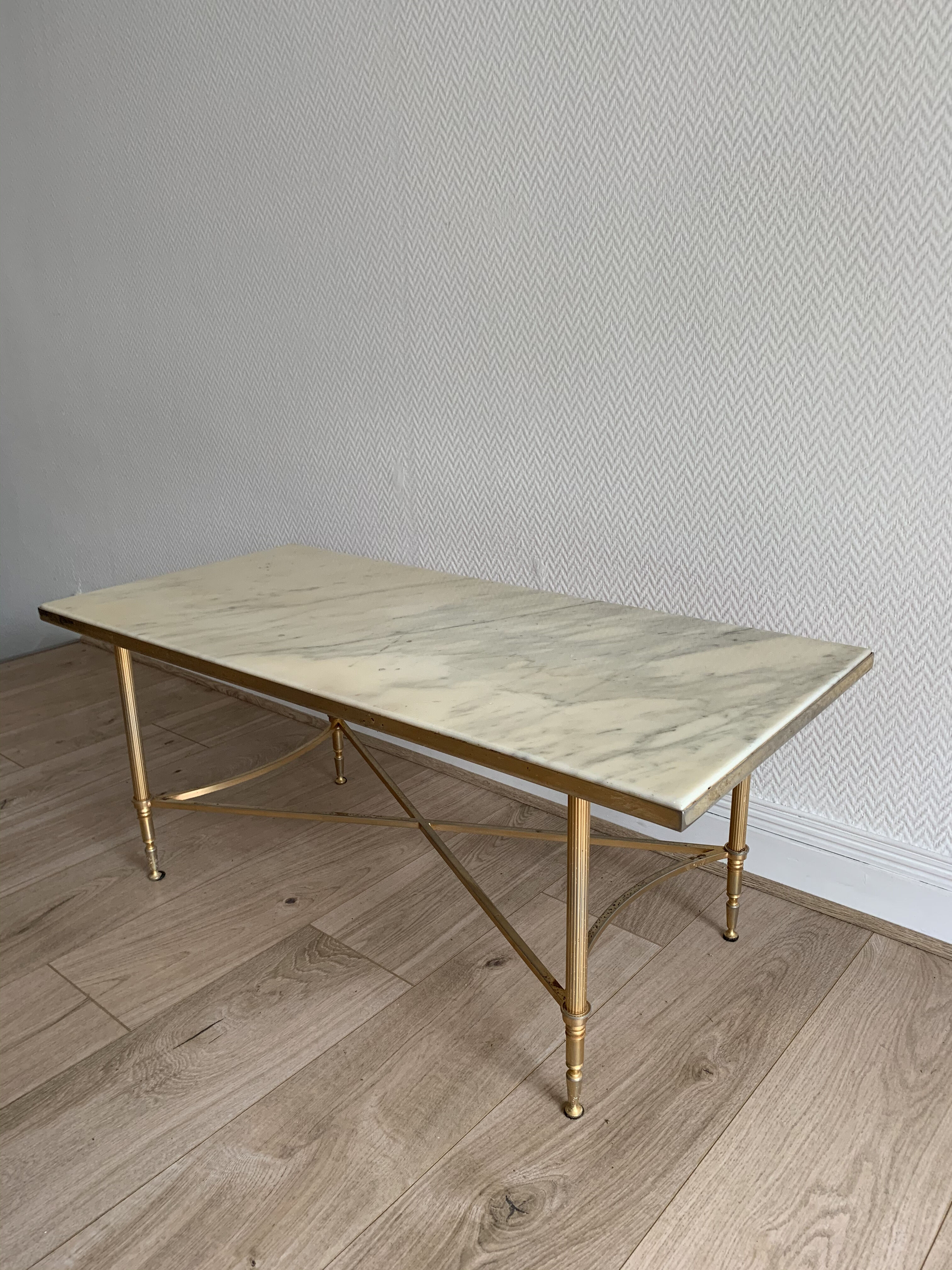 Neo-classical marble coffee table