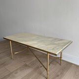Neo-classical marble coffee table