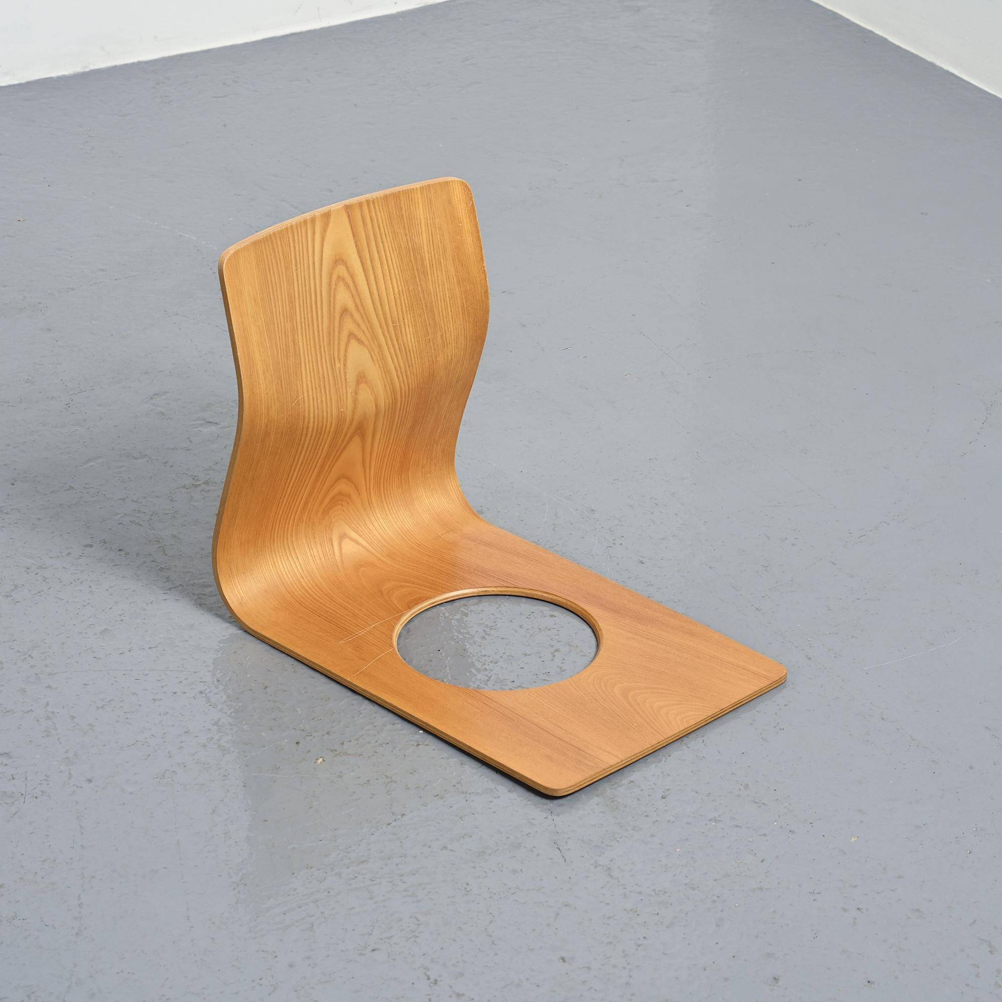 Zaisu chair model by Kenji Fujimori, Tendo Mokko edition, Japan 1963.