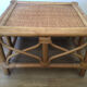 Table basse en rotin
