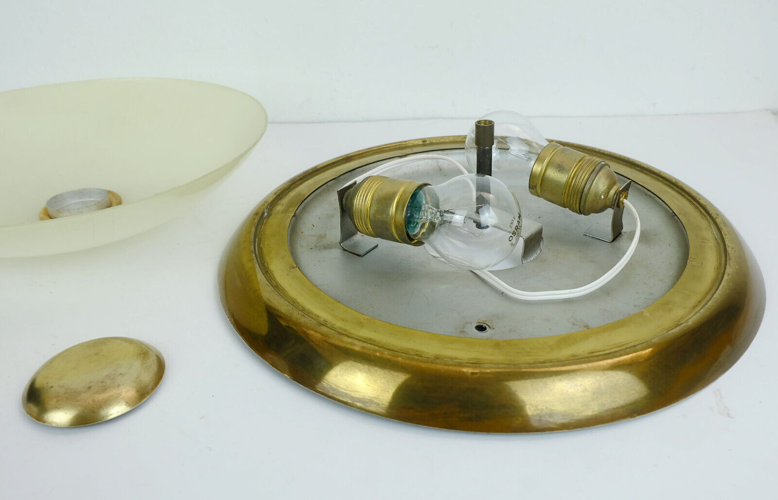 Mid century modern ceiling lamp 1950s