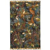 Painted canvas, contemporary decorative panel, "The Lost Paradise"