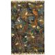 Painted canvas, contemporary decorative panel, "The Lost Paradise"