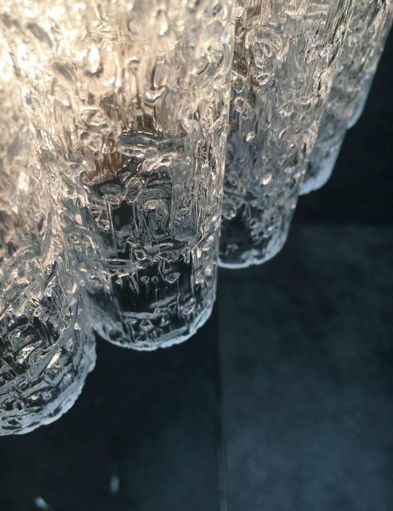 Large German chandelier from the mid-century by Doria Leuchten, 1960s.