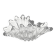 Ouraline Coupe Blown Glass Bohemia Shell Sculpture 1950