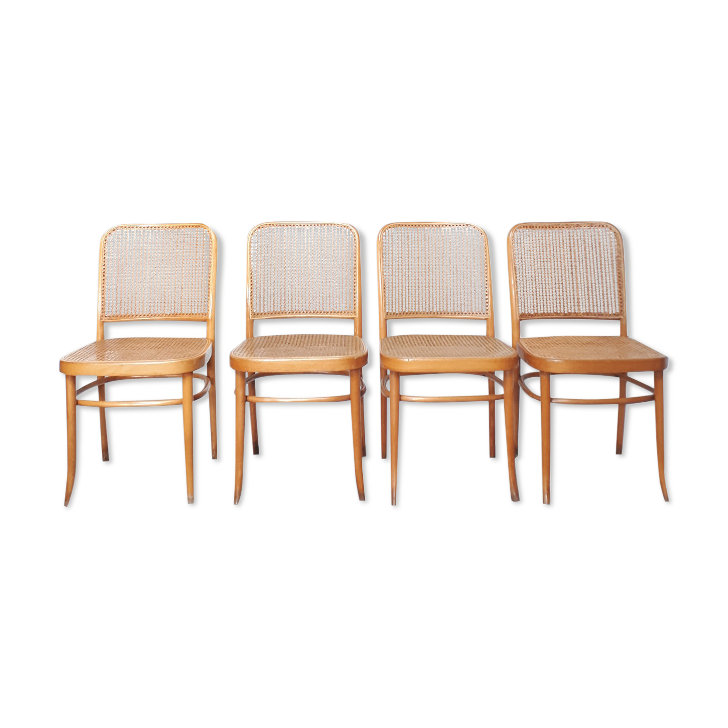 Set of 4 chairs model 811 Hoffman