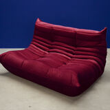 2 seater sofa and armchair « Togo », model designed by Michel Ducaroy 1973