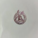 Service à dessert 12 assiettes orchies moulin des loups motif traviata