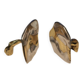 Brutalist bookends David Marshall