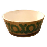 Brown and green salad bowl Selency X Monoprix Croisé Laroche