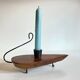 Brutalist vintage candleholder