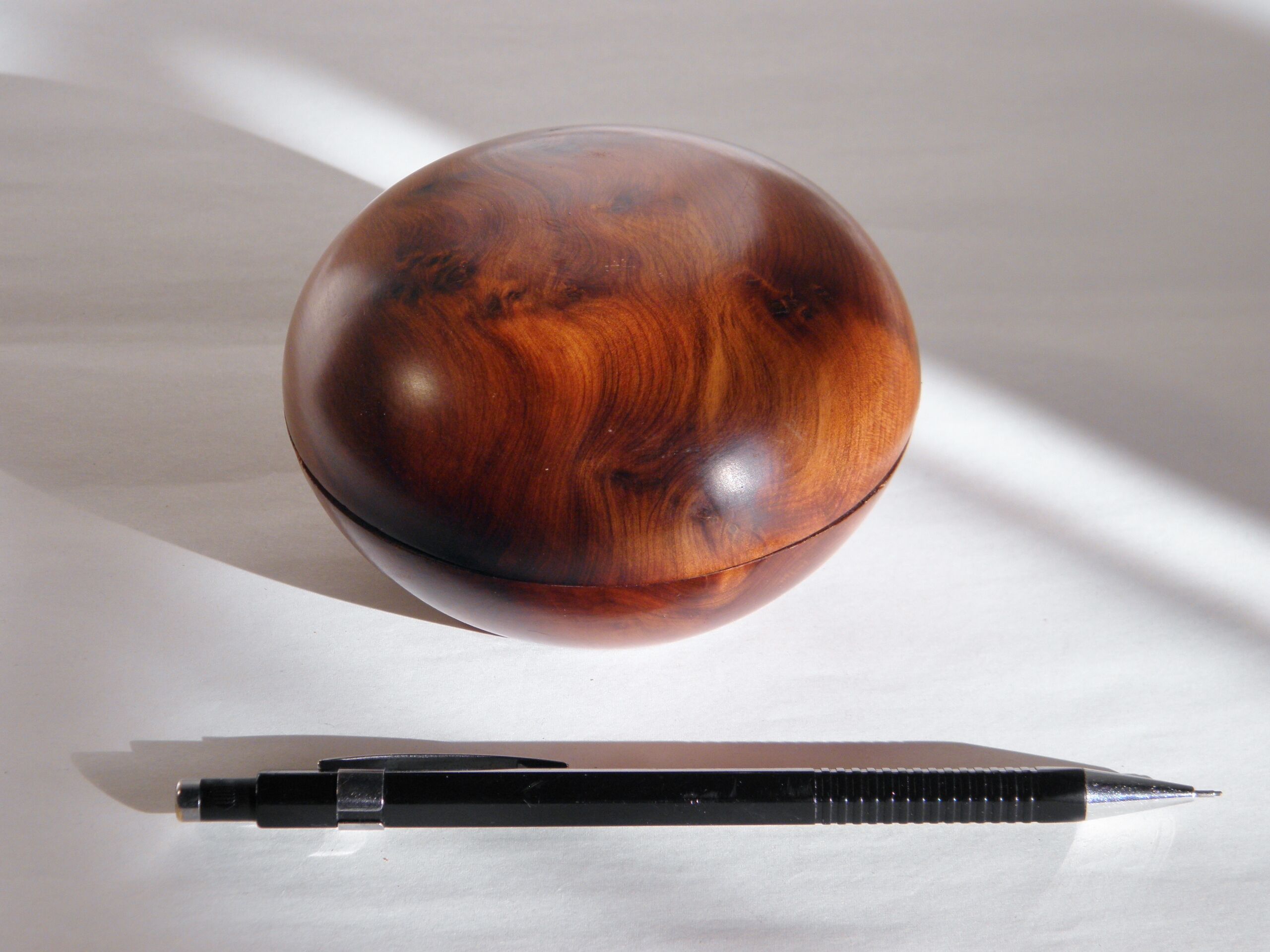 Thuya magnifying glass box