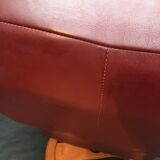 Scandinavian reclining relax armchair in Anderssons leather