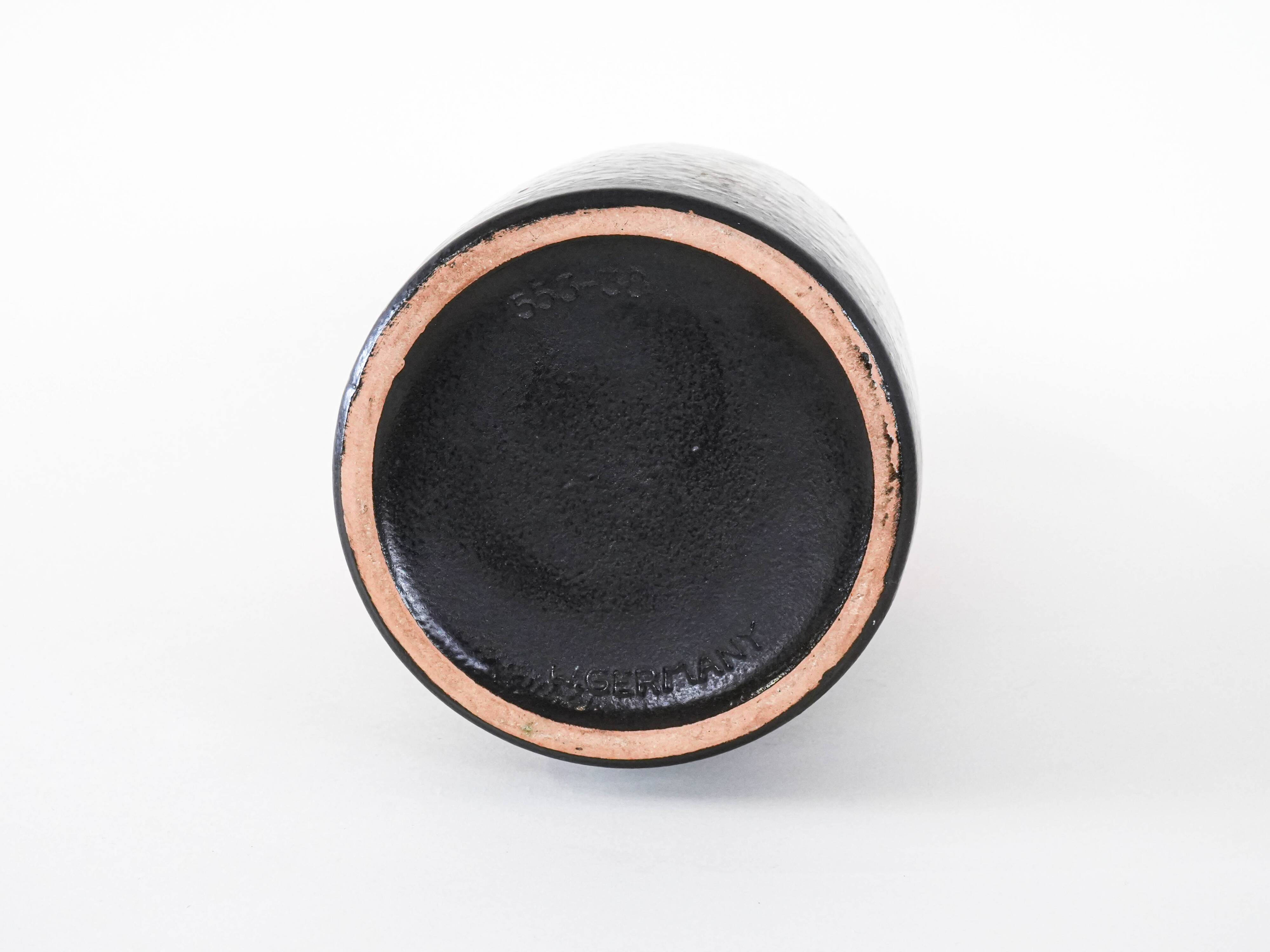 Ceramic vase, German design, 1960s, manufactured in West Germany, model 553