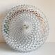 APPLIQUE Semi-Crystal Ceiling Light 1950s