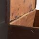 Antique painted chest with floral details (1870s) #32