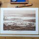 Aigues-Mortes, vintage, photo plate printed in 1935.