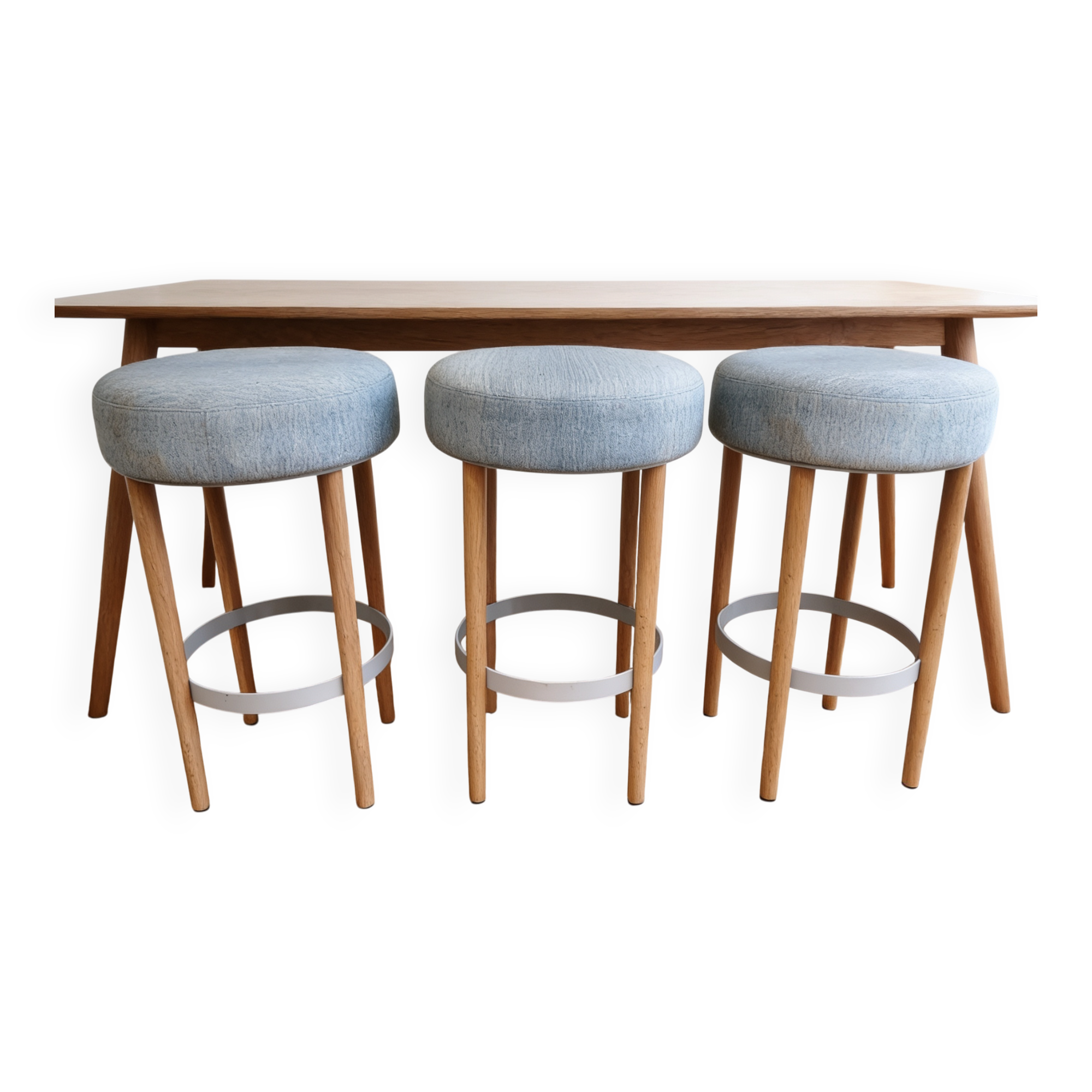 Set of 3 bar stools