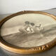 Oval Antique Wooden Frame 32 cm x 25 cm