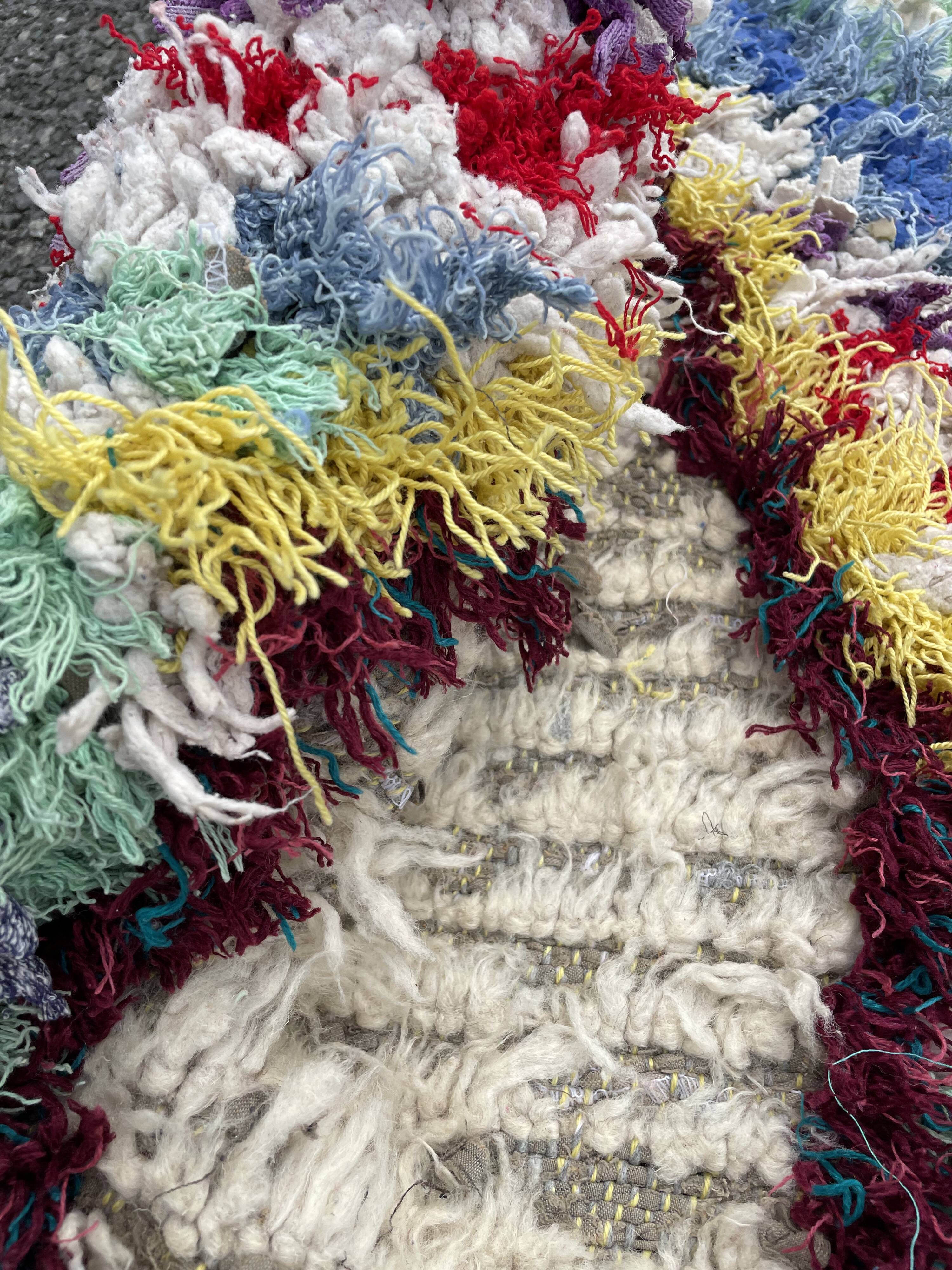 Moroccan Carpet Berbere Boucherouite