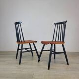 Fanett chairs design Ilmarii Tapiovaara vintage Scandinavian