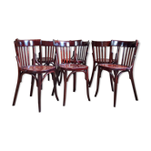 6 baumann bistro chair 30s