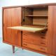 XL HP Hansen Scandinavian Design Teak Wooden Highboard Credenza Denmark 60s