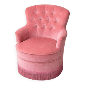 Fauteuil crapaud vintage