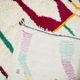 Handmade moroccan berber carpet 168 x 133 cm