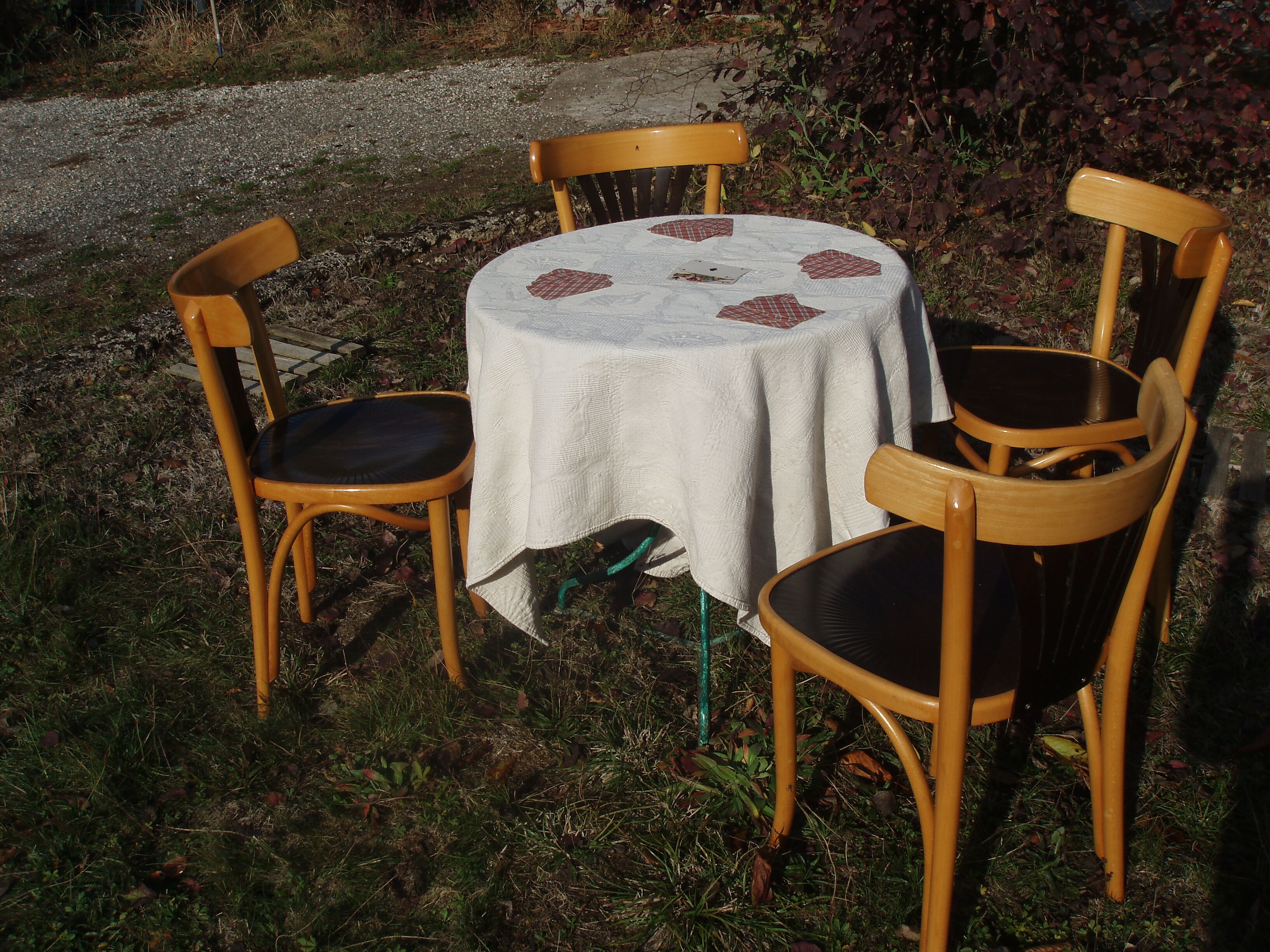 Set of 4 chairs wooden coffee multicore gold and black