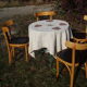 Set of 4 chairs wooden coffee multicore gold and black