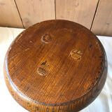 1970 vintage chestnut stool