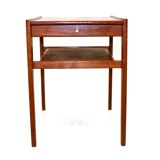 "Pixi" teak bedside table, Engstrom - Myrstrand, Sweden, 1960