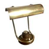 Art Deco brass desk lamp
