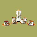 Vintage “Argenteuil” coffee service – Boch La Louvière