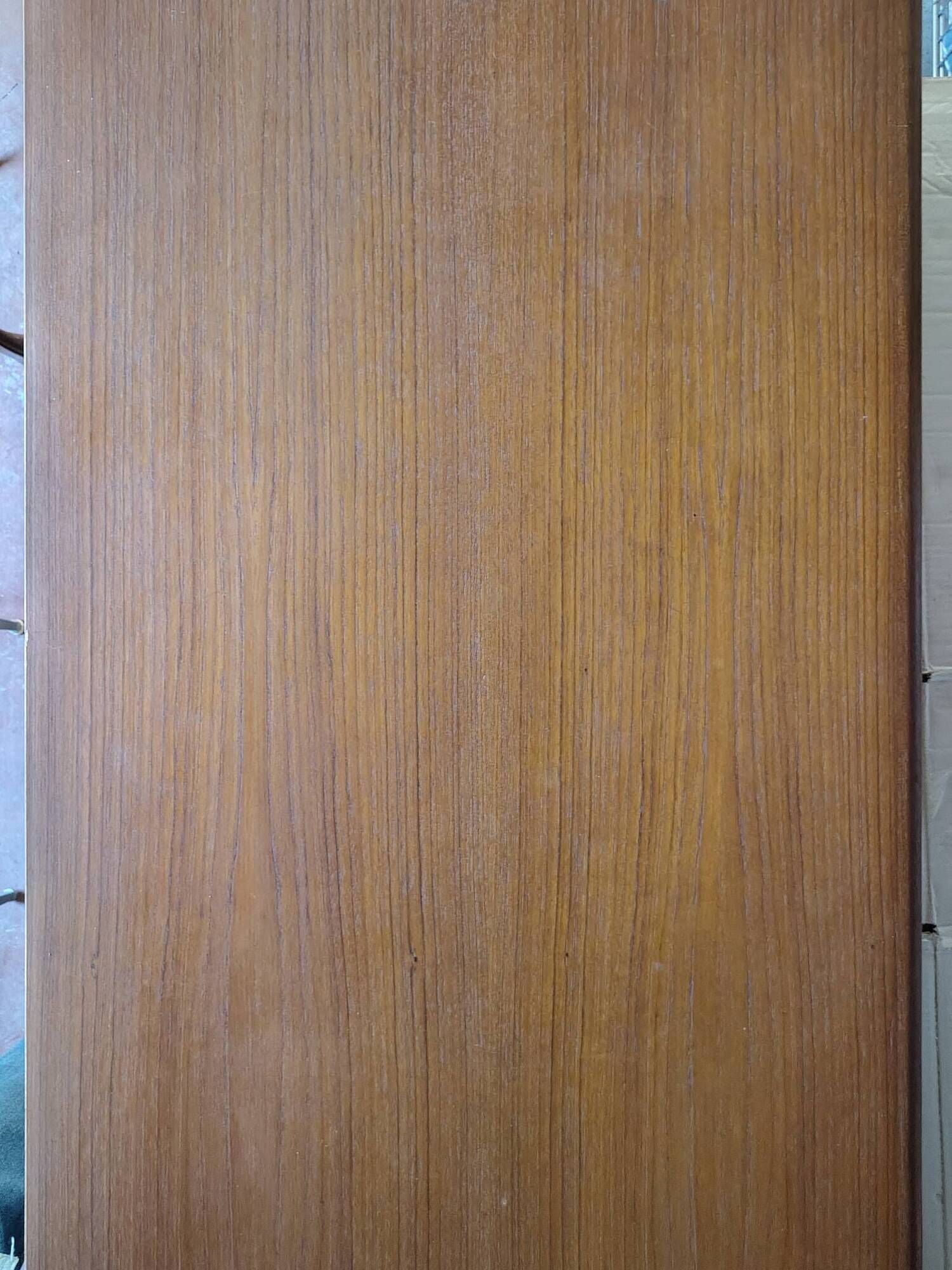 Buffet avec portes à volets roulants, danois, vintage, teck, produi par Dyrlund
