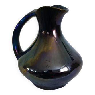 Vase en céramique irisée emaux de vichy cytere