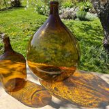 2L amber demijohn