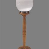 Lampe globe opaline