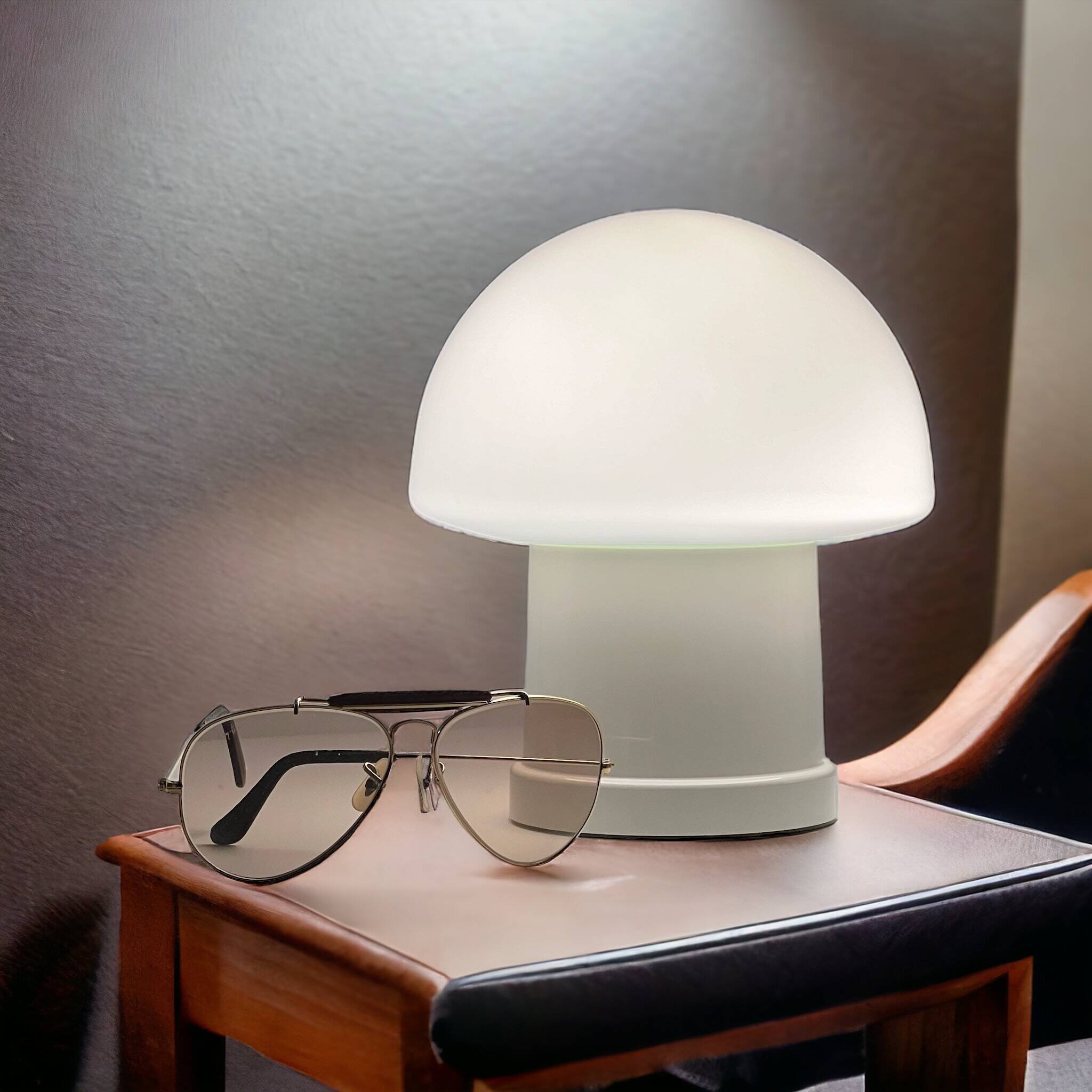 70s Space Age Mushroom Lamp - Iconic Design Charm by Massive Belgium