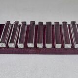 9 crystal knife rests from Hungary