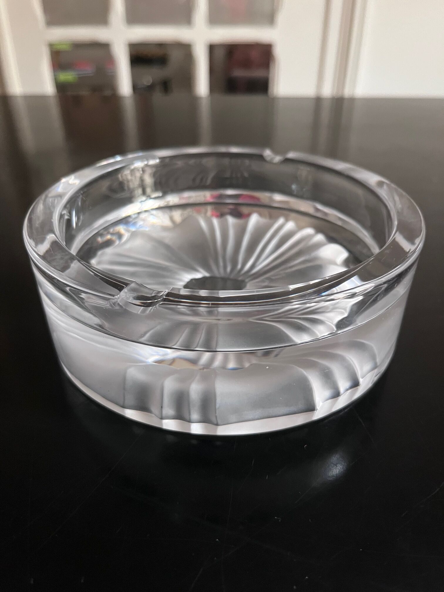 Cendrier en cristal Daum