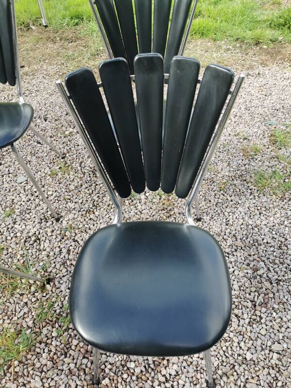 4 chaises Soudexvinyl